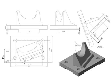 Extreme SolidWorks Models and drawings for exercise SolidWorks, 0031