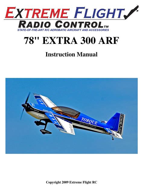 Extreme flight 78 extra 300 arf manual. - Novela histórica argentina e iberoamericana hacia fines del siglo xx (1969-1999).