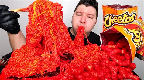 Extreme hot cheetos. Jun 6, 2017 · The Flamin' Hot Chipotle Ranch Cheetos have hit stores already — ahead of schedule from what I heard at the Sweets and Snacks Expo," junnkbanter wrote alongside a photo of the treat. "So far I ... 