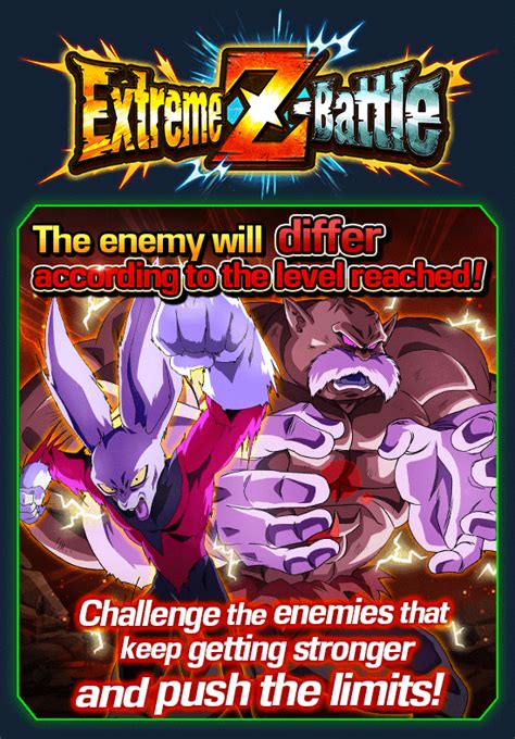 Extreme z battle. Extreme Z-Battle: Epitome of Sublime Beauty Goku Black. Challenge Goku Black! Seal the victory to collect Awakening Medals! Enemy Lv. You are unable to use Dragon Stones to revive or continue if you are KO'd in the event. 