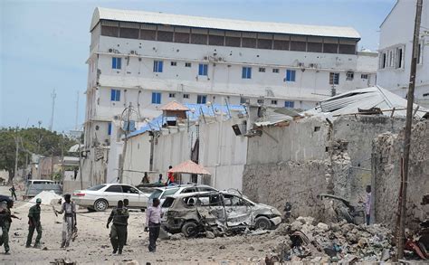 Extremists attack beachside hotel in Somalia’s capital as al-Shabab claims responsibility
