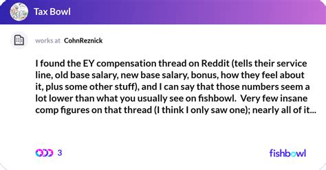Ey 2026 compensation reddit.  I found the EY compensation thread on Reddit...