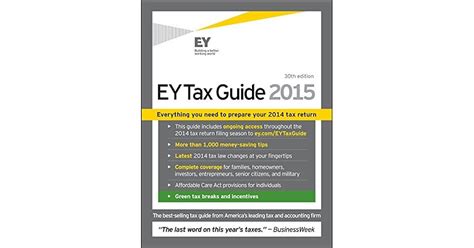 Ey tax guide 2015 ernst young tax guide. - Seda y acero / silk and steel.