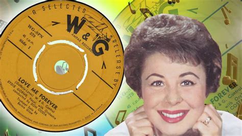 Eydie Gorme - Love Me Forever (1957) - YouTube