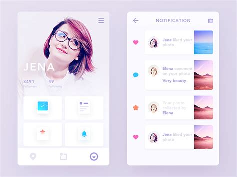 Eye Candy User Interface Design Inspiration iDevie