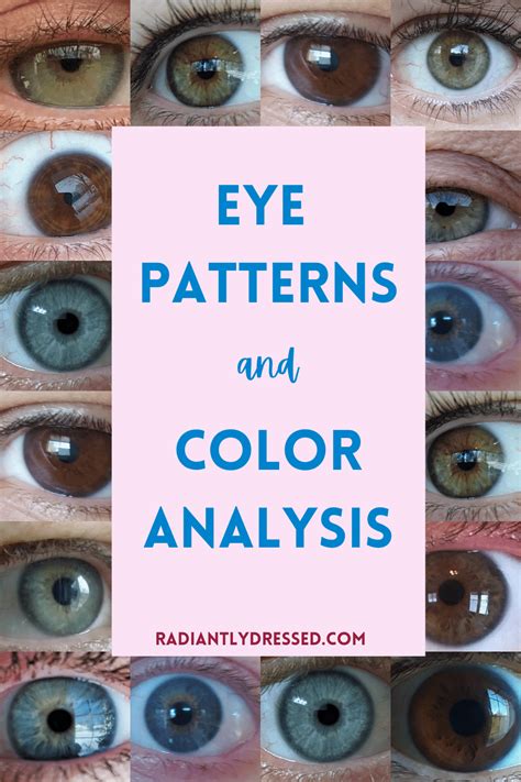 Eye Patterns and Color Analysis Radiantly Dressed