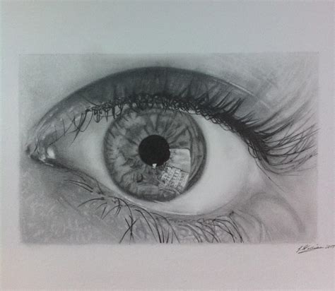 Eye Reflection Drawing
