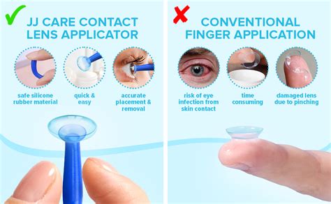 Eye contacts applicator.  Contact Lens Applicator Tool &mdash; Eye Contact Removal Tweezers...