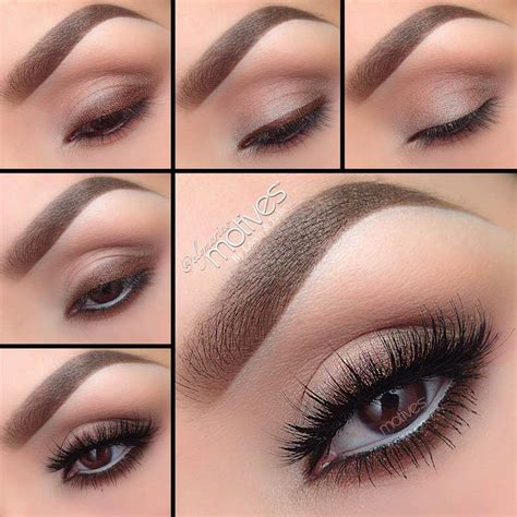 Eye makeup for brown eyes. Oct 14, 2022 ... If you have brown eyes, Ma says a simple champagne wash of color on the eyelids complements them nicely. For a more sultry look, she points to ... 