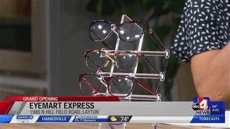  1 Fave for Eyemart Express from neighbors in Layton, UT. As one of the country's Top 10 optical retailers, Eyemart Express is the only retailer with a lens lab in every store that makes 90% of glasses the same day. We have a selection of more than 2,000 frames, including designer brands and safety eyewear. . 