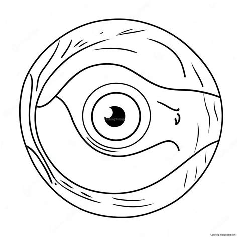 Eyeball Coloring Shee