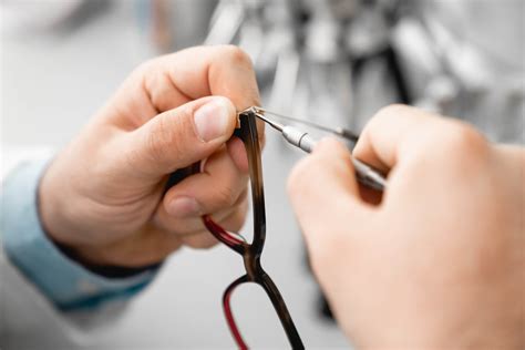 Eyeglasses repair. We can repair any type of eyeglasses from any manufacturer – metal frames, plastic frames, titanium frames, rimless, sunglasses – if it’s a pair of eyeglasses, we can fix … 