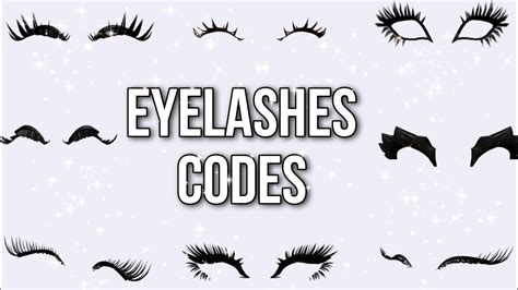 Eyelash codes for berry avenue. Hope you enjoyed my vid! Shout out to my brother for the idea hints on what the next vids gonna be about: 🌏🎶😂 blah blah _ _ _ 