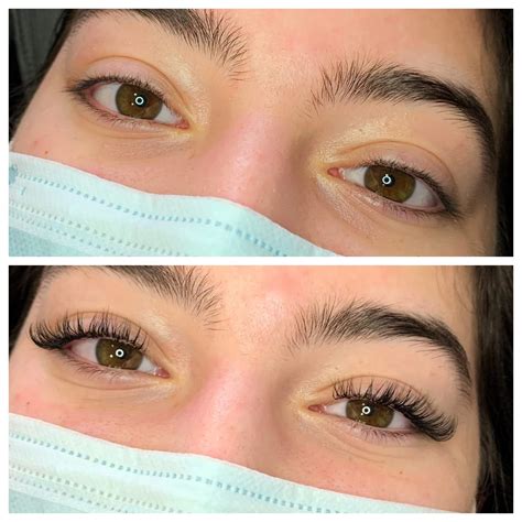 Eyelash extensions before after. I've just settled back into normal life after taking a belated honeymoon, and the 10-day trip might have seen my wisest beauty move, ever. Before leaving, I shelled out for eyelash extensions, and ... 