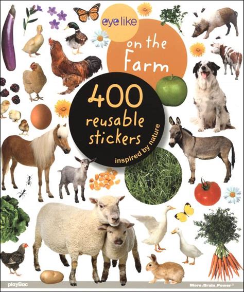 Download Eyelike On The Farm With Stickers By Play Bac