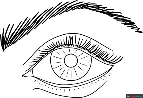 Eyes Coloring Pages