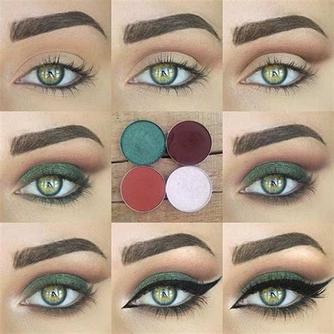 Eyeshadow palette for green eyes. Jul 8, 2023 ... The complementary color of green is red. Essentially, opt for red or pink based eye makeup. Forest green is on the deeper range of green. That ... 