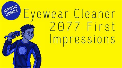 Eyewear Cleaner 2077 (2024) Gameplay - YouTube