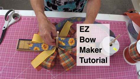 Deluxe EZ Bow Maker with Ribbon Rose Maker Attachment