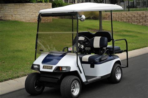 Ez go golf car. Jul 22, 2023 · Golf cart batteries typically last around 3-5 years, so if the batteries have been replaced recently, this can indicate a newer model. Look for a Manufacturer’s Date Code – Some EZ-GO golf carts may have a manufacturer’s date code stamped on the frame or body of the cart. This code can provide information about the month and year of ... 