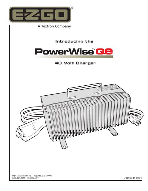 Ez go powerwise qe charger manual. - Manuale motore briggs stratton quantum power 5 cv.