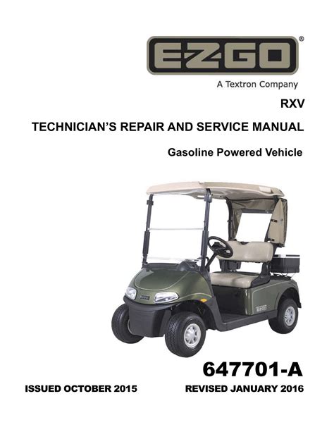 Ez go rxv golf cart service parts manual. - 2002 suzuki dl1000 vstorm motorcycle repair manual.