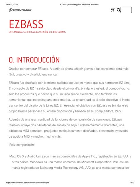 Ezbass manual pdf. .  ...