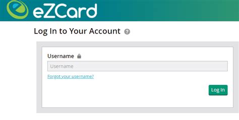 Ezcard info. Don't have an account? Register for online access to your account so you can: 