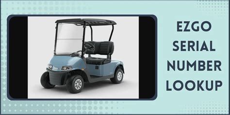Ezgo serial lookup. On EZGO golf carts prior to 1976, you can find the serial number plate on the fender skirt under the driver's side seat. There is no simple formula for vehicles manufactured before 1976. You can call our customer care team at 1 (855) 226 0606 or e-mail us at service@mastersgolfcarts.com with all these numbers so we can help you determine what ... 