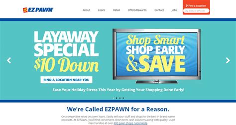 EZPAWN pawn shop located at 1010 Gregg St. is