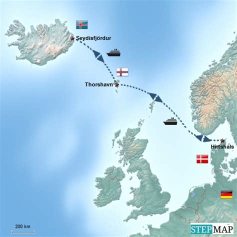 Fähre dänemark färöer dauer