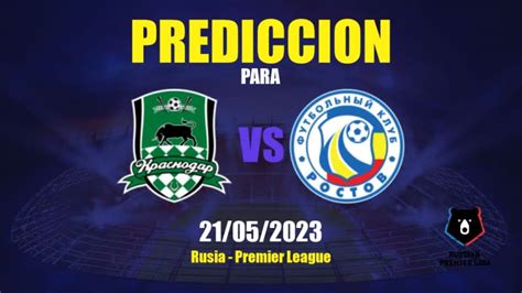 Fútbol krasnodar rostov predicciones.