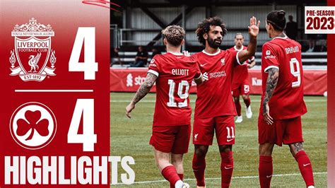 Fürth vs liverpool. Jul 24, 2023 · Watch extended highlights and a full replay of Liverpool's 4-4 pre-season draw with Greuther Furth on LFCTV GO now. The Reds’ second warm-up fixture ahead of 2023-24 saw Luis Diaz, Darwin Nunez (two) and Mohamed Salah find the target. Subscribers can see the key moments and the whole 90 minutes of the game against the 2. 