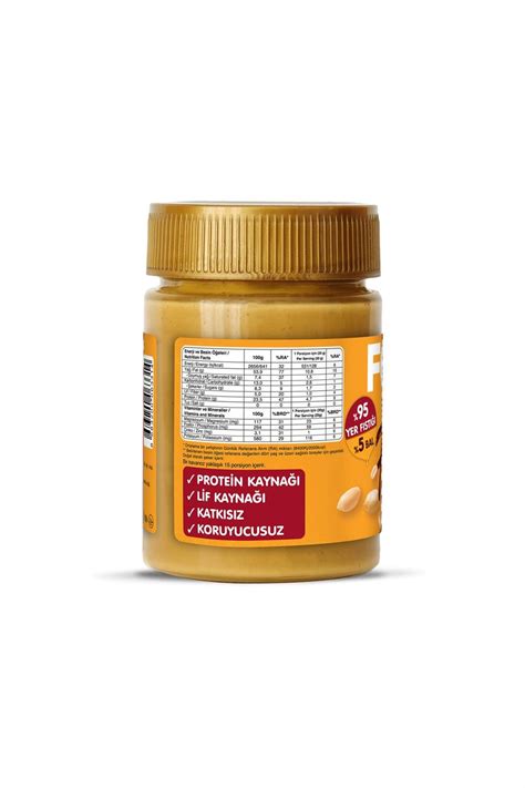 Fıstık Ezmesi : Ballı Yer Fıstığı Ezmesi 300g.