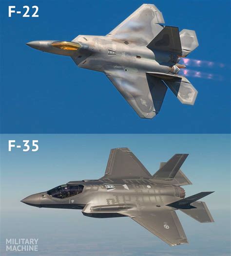F 35 lightning vs f 22 raptor. The F-22 Raptor Vs the F-35 Lightning II. While both aircraft have futuristic shapes and stealth technology, they were built for two distinct roles. The Raptor is the air-superiority fighter made to out-maneuver and out-perform in a dogfight. The Lightning II is a strike-fighter, meant to strike ground targets hard and fast, and clear the way ... 