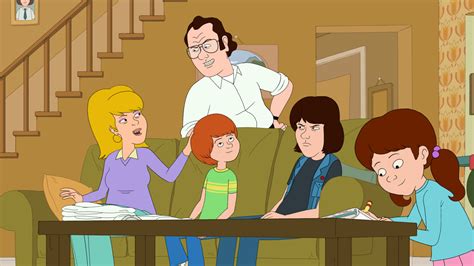 F is for Family 2015 | Maturity Rating: 18+ | 5 Seasons | Comedies Follow the Murphy family back to the 1970s, when kids roamed wild, beer flowed freely and nothing came between a man and his TV. 