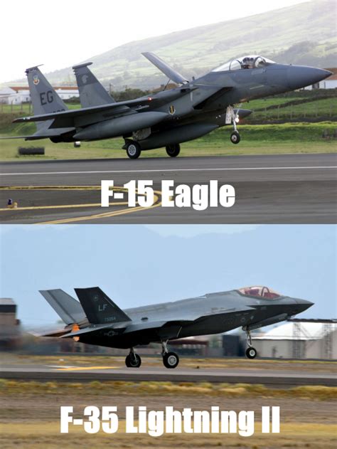 F-15 vs. F-35: 8 Big Differences Between The Eagle & Lightning II