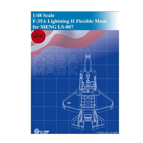 F-35A Lightning II Masks, Galaxy Model D48003 (2024) - Scalemates