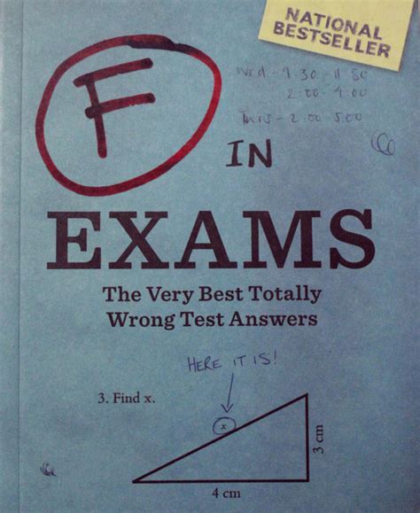 Full Download F For Effort More Of The Very Best Totally Wrong Test Answers By Richard Benson