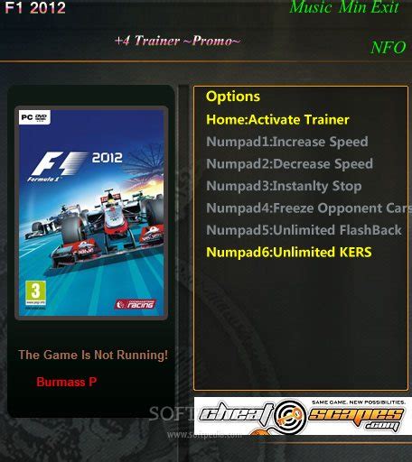 F1 2012 Trainer