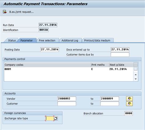 Customer or vendor invoices are cleared before due date during automatic payment run (f110). SAP Knowledge Base Article - Preview. 2481087-F110 is clearing customer or vendor line items before due date. ... SAP ERP all versions ; SAP R/3 Enterprise all versions ; SAP R/3 all versions ; SAP enhancement package for SAP ERP all versions ; SAP .... 