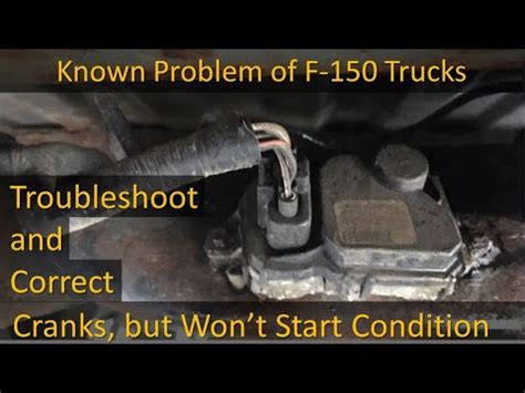 2009 Ford F-150 truck will crank but will not start. 730. Asked by opservice5241 Mar 12, 2014 at 11:01 AM about the Ford F-150. Question type: Maintenance & Repair. Work truck will crank continously with key in but will not start. After approximately three hours, it will start.. 