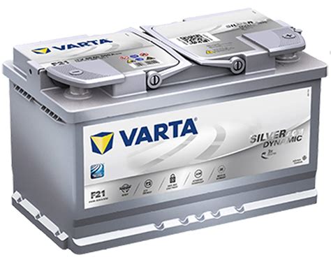 F21 Varta Start-Stop Plus AGM Car Battery 12V 80Ah (580901080…