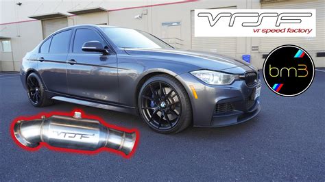 F30 BMW 335i VRSF High Flow Catted Downpipe Sound Clips