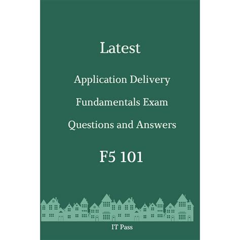 F5 application delivery fundamentals exam study guide. - Manuale d officina fiat 500 l.