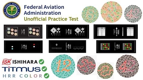 FAA Color Vision Test For Pilots Practice Test With Answers Ishihara