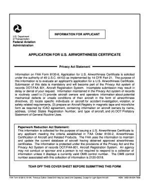 FAA Form 81306