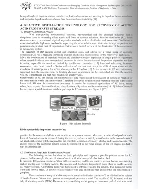 Facile recovery of acetic acid from waste acids of electronic industry ... - wintechmobiles.com