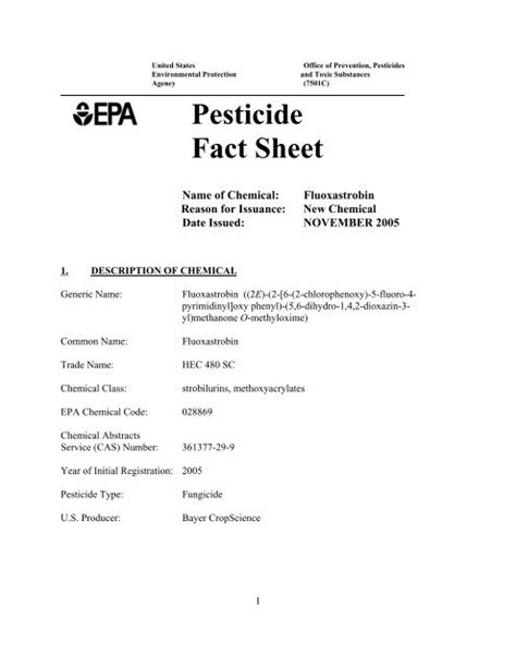 FACT SHEET - U.S. Environmental Protection Agency