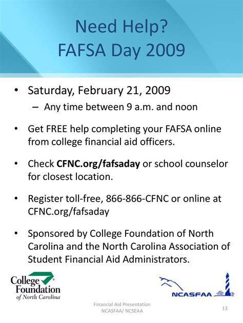 FAFSA Assistance - CFNC.org